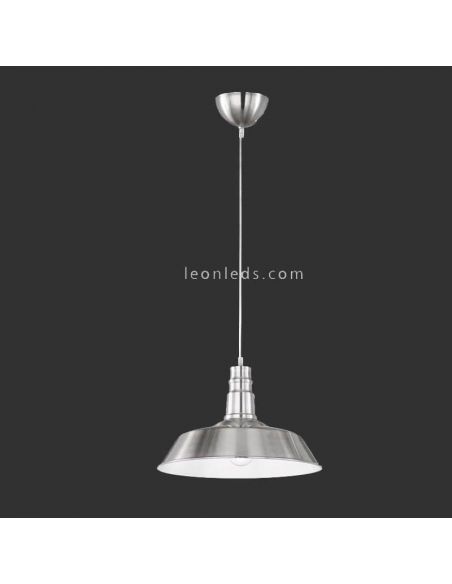 Lámpara de Techo industrial Níquel Will Trio Lighting