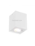 Plafonnier carré blanc Biscuit par trio Lighting | LeonLedlighting