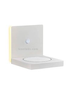 Applique murale LED à charge par induction noire 2