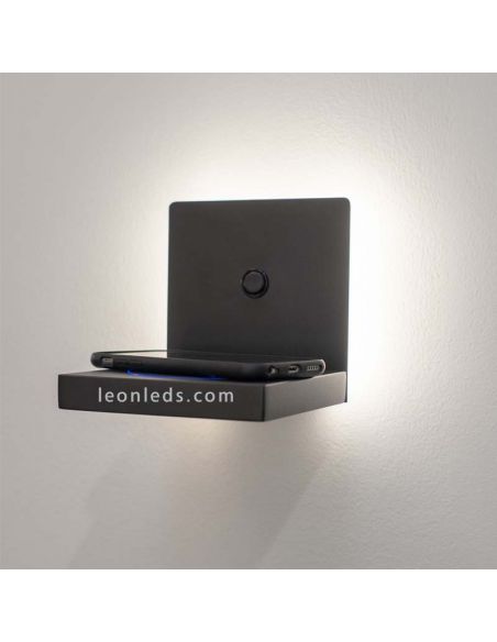 Aplique LED con carga de inducción