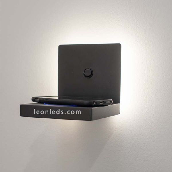 Aplique LED con carga de inducción