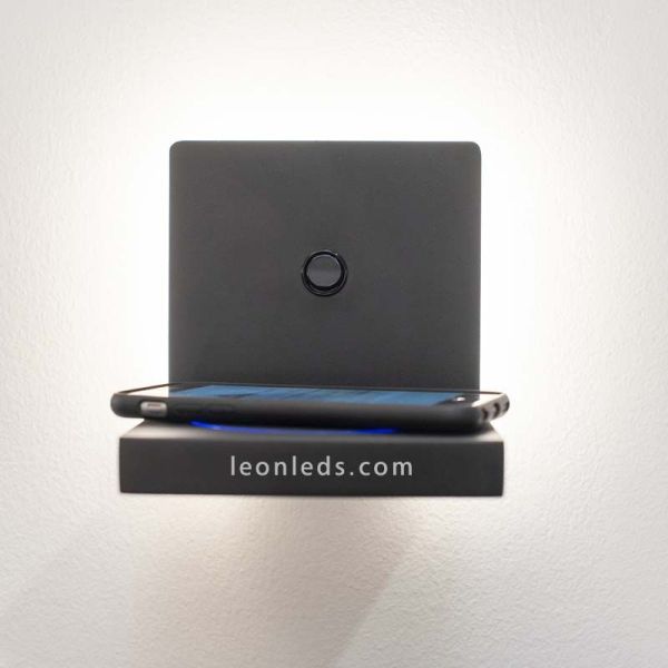 Aplique LED con carga de inducción