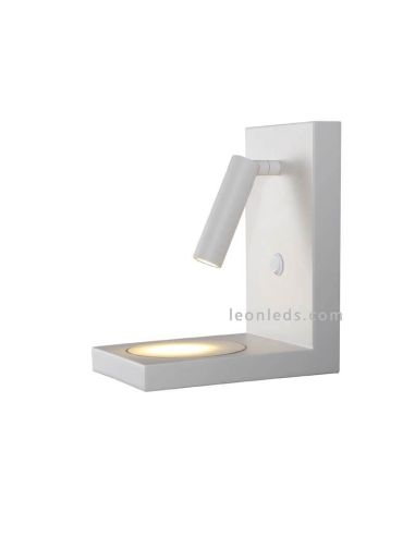Aplique LED con lector Zanzibar con carga de inducción Mantra