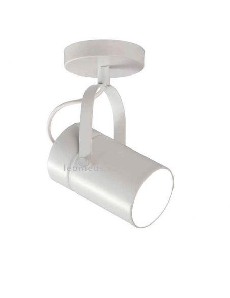 Luminária de parede refletor ajustável Mantra de madeira branca