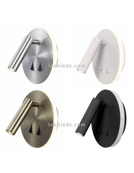 Cayman Luz de parede LED com interruptor