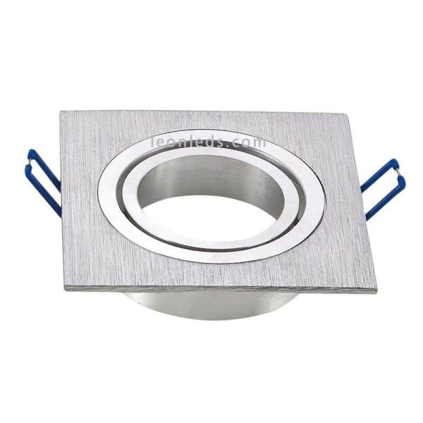 Aro Empotrable cuadrado Aluminio