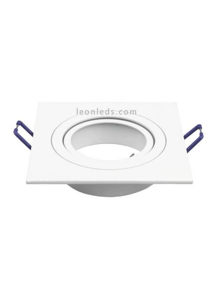 Aro Empotrable cuadrado Blanco