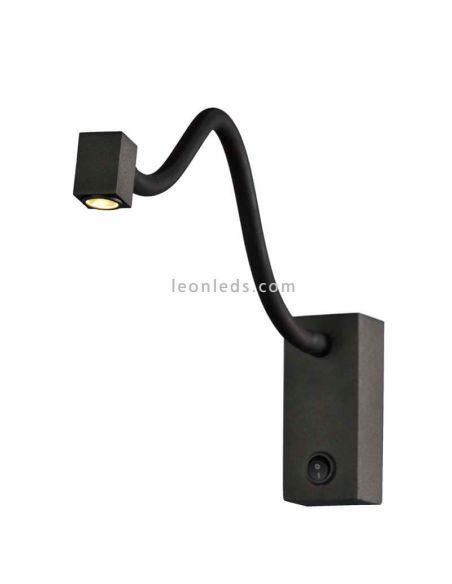 Aplique LED con interruptor y lector Boavista Mantra 6049 | LeonLeds Iluminación