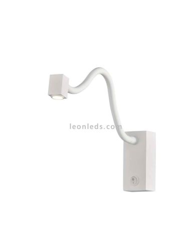 Aplique LED com interruptor e leitor Boavista Mantra 6048 | Leon Iluminação LED