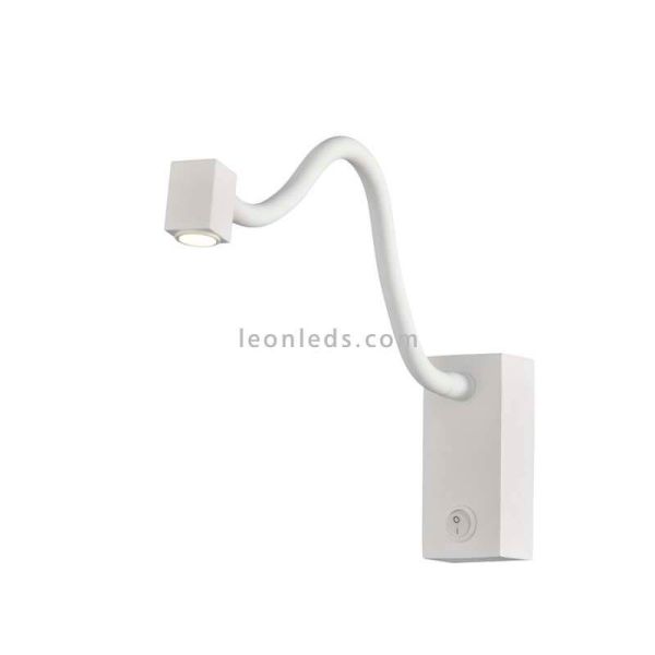 Aplique LED com interruptor e leitor Boavista Mantra 6048 | Leon Iluminação LED