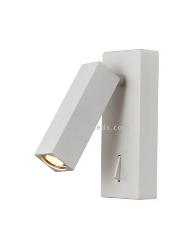 Aplique LED con lector e interruptor Tarifa Mantra
