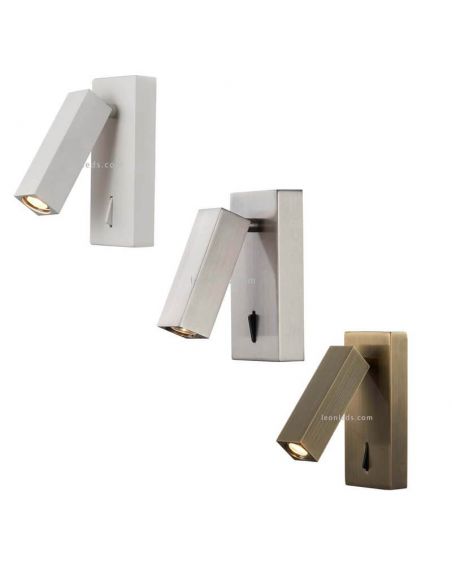 Aplique LED con lector e interruptor Tarifa Mantra