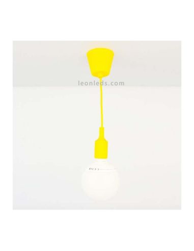 Suspension pour ampoule E27, couleurs...