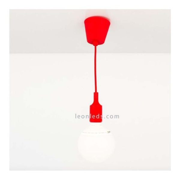 Suspension pour ampoule E27, couleurs...