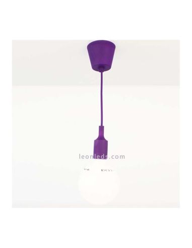 Suspension pour ampoule E27, couleurs...