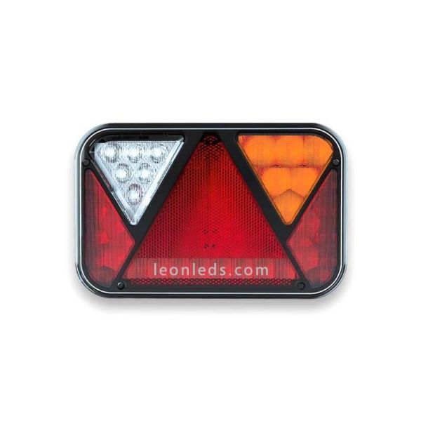 Piloto LED con triangulo y luz de matricula
