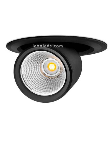 Downlight LED ajustável oculto 2 ArkosLight preto | leonleds