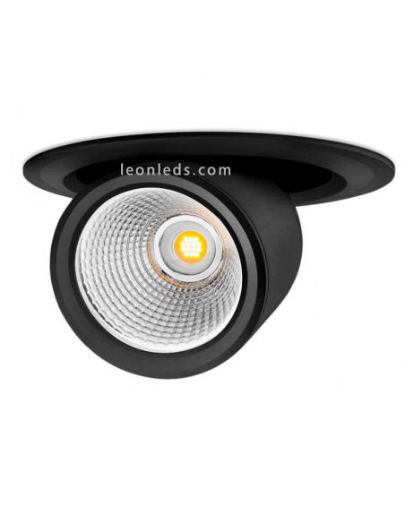 Empotrable LED orientable Hidden 2 ArkosLight negro | Leonleds