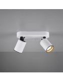 Regleta de 2 focos blanca Pago Trio Lighting