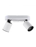 Regleta de 2 focos blanca Pago Trio Lighting