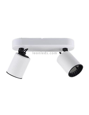 Regleta de 2 focos blanca Pago Trio Lighting