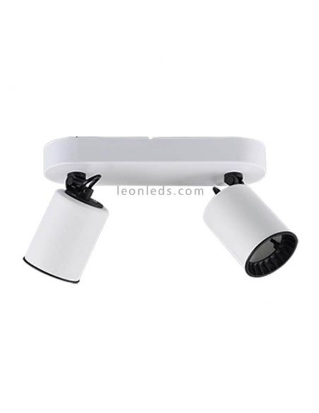 Regleta de 2 focos blanca Pago Trio Lighting