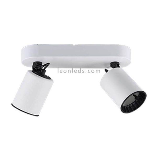 Regleta de 2 focos blanca Pago Trio Lighting