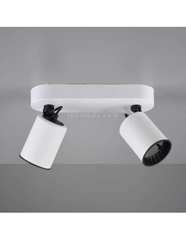 Bandeau 2 spots blanc