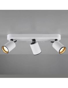 Trio Lighting Pago Trio Lighting 3 spot bandeau blanc 2