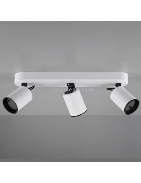Regleta 3 focos blanca Pago Trio Lighting
