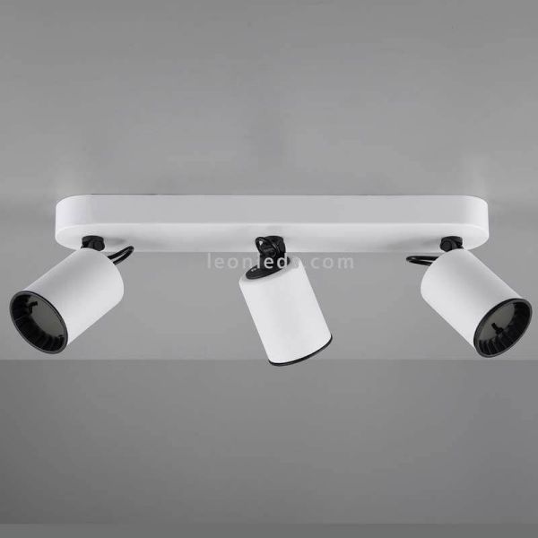 Regleta 3 focos blanca Pago Trio Lighting