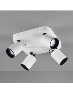 Régua 4 focos branca Pago... 2