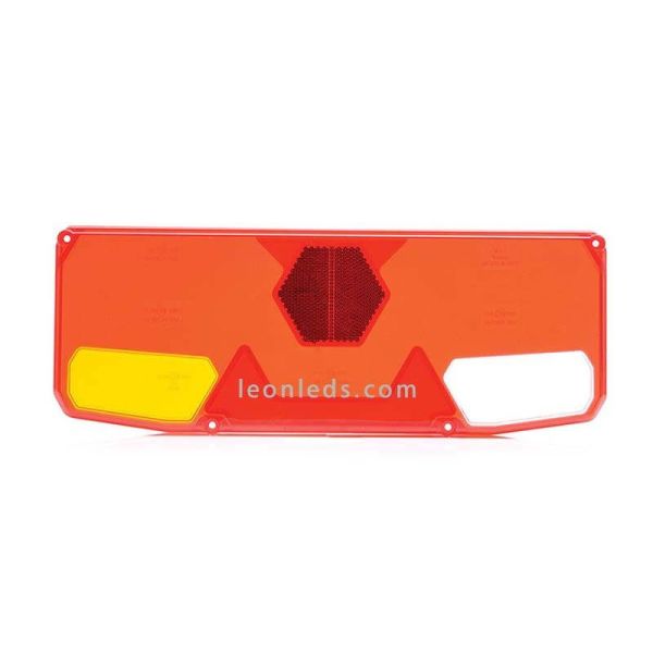 Tulipa Piloto Trasero LED con hexagono Was