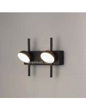Aplique LED Doble negro 6W ADN Black 6265