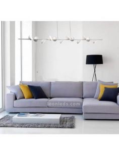 Candeeiro suspenso LED 36W ADN Branco fosca 2