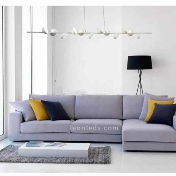 Lampe Suspension Led 36W ADN Blanc Mat