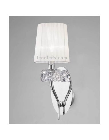 Luminária de parede clássica Loewe para interiores