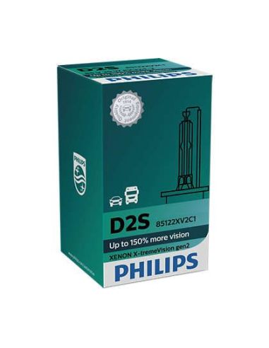 Ampoules Philips XtremVision Gen2 D2S 85122XV2C1