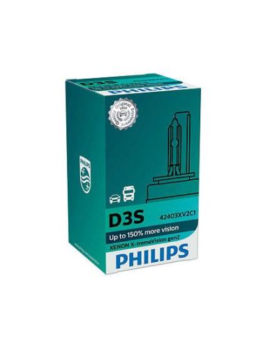 Bombillas D3S Philips XtremVision Gen2 42403XV2C1 | LeonLeds Iluminación