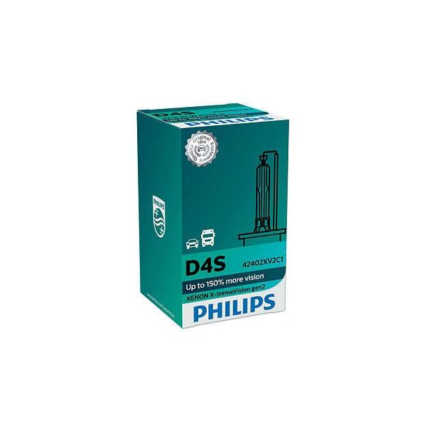 Bombilla D4S Philips XtremVision Gen2 42402XV2C1 | LeonLeds Iluminación