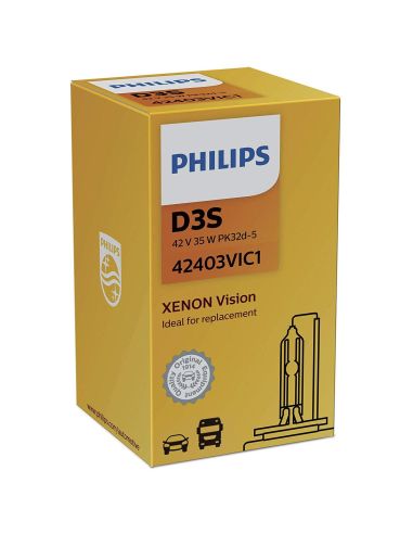 Bombilla D3S Philips Visión 42403VI | LeonLEDs Iluminación