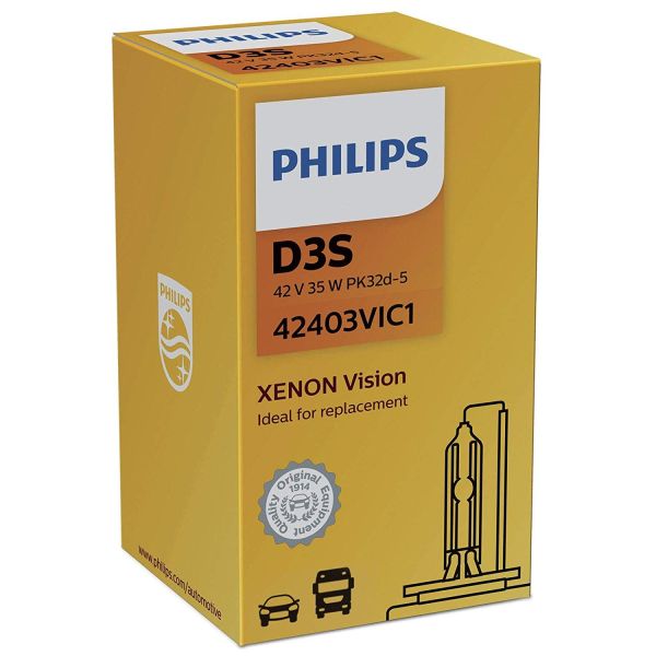 Ampoule Philips Vision D3S 42403VI | Éclairage LeonLEDs