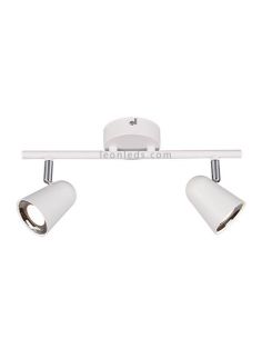 Regleta de 2 Focos LED orientable Toulouse Trio Lighting 2