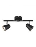 Regleta de 2 Focos LED orientable Toulouse Trio Lighting
