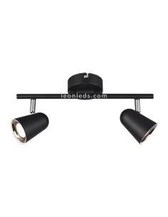 Regleta de 2 Focos LED orientable Toulouse Trio Lighting