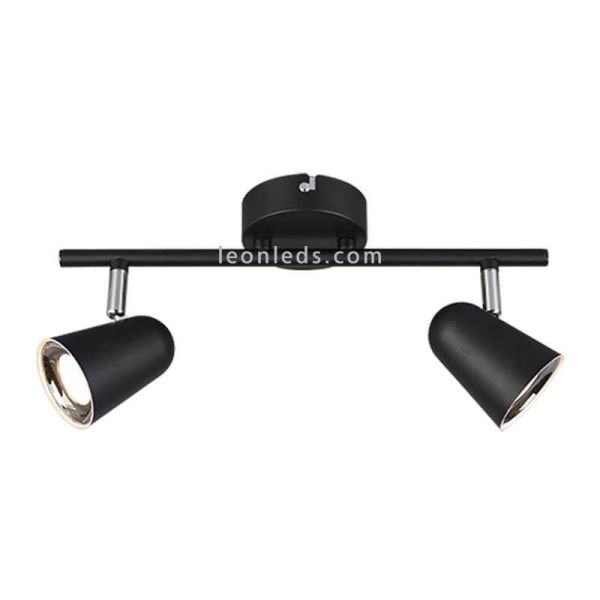 Regleta de 2 Focos LED orientable Toulouse Trio Lighting
