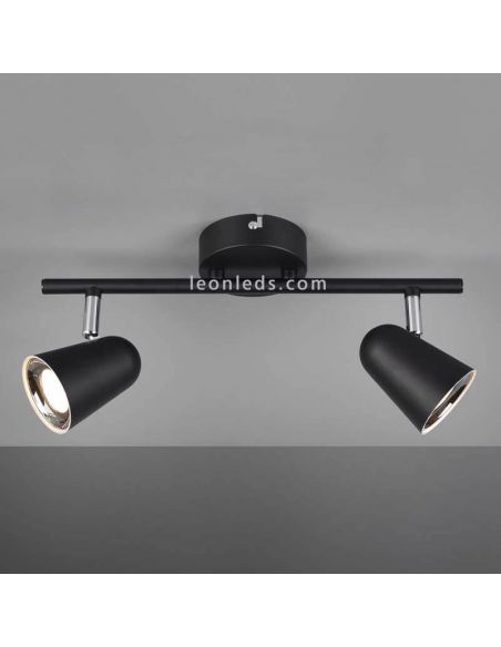 2 Projetores LED ajustáveis Toulouse Trio Lighting | leonleds