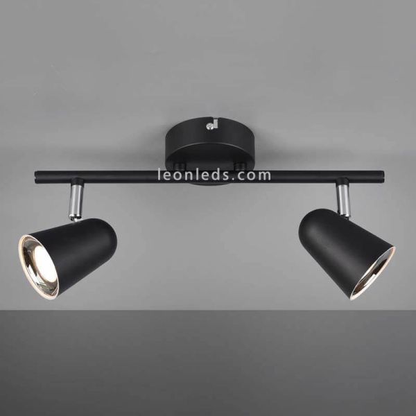 Regleta de 2 Focos LED orientable Toulouse Trio Lighting | LeonLeds