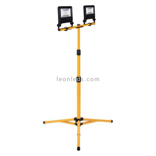 Trípode con 2 focos LED 30W WorkLight Tripod 2X30W 4000K | LeonLeds