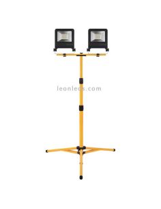 Protectores LED 2X50W con tripode WorkLight Tripod 2X50W 4000K | LeonLeds
